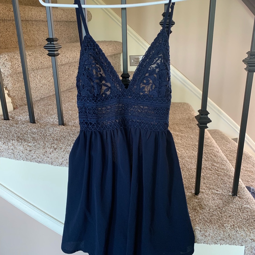 Tie Back Romper